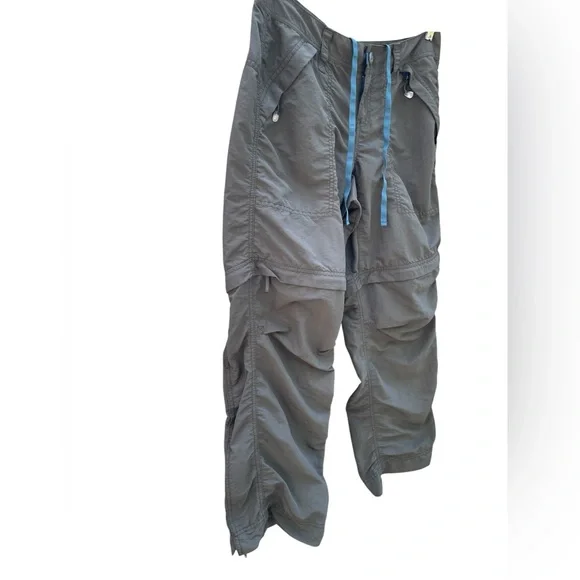 Eddie Bauer Sport Zip Off Convertible 5 Pocket Cargo Pants Size 6 Petite - Picture 3 of 11